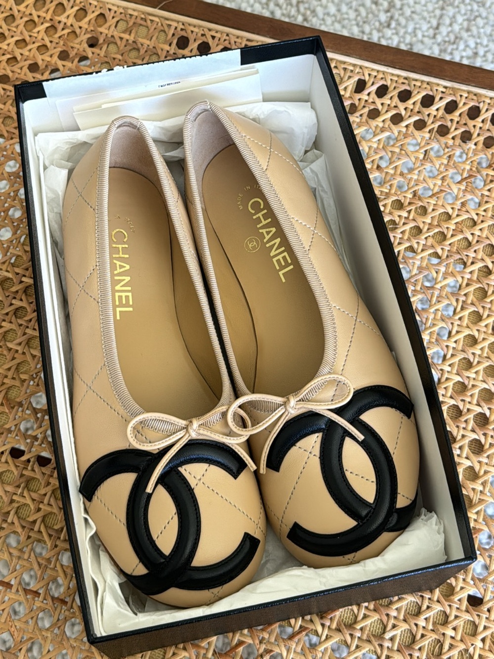 CHANEL Cambon Ballerinas - Picture 6 of 8
